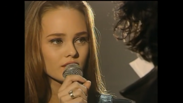 Montag? Vanessa Paradis mit Dave Stewart