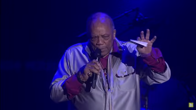 Wir werden ihn vermissen! Quincy Jones!